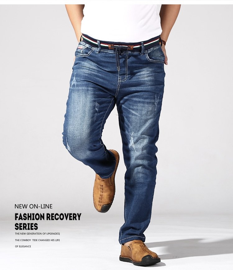 Джинсы Плюс Сайз для мужчин оптом из Китая