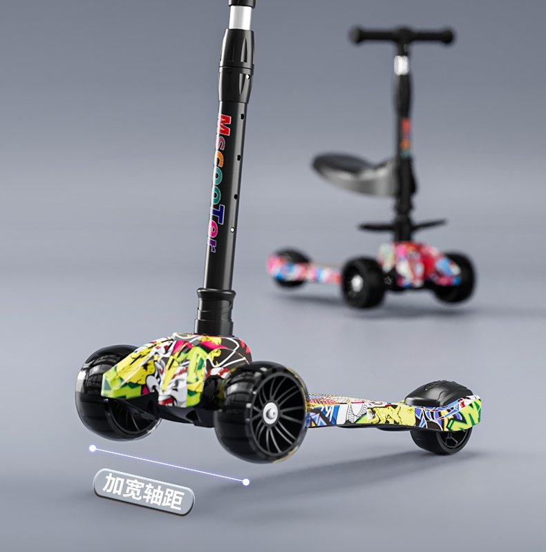 Детский складной самокат оптом