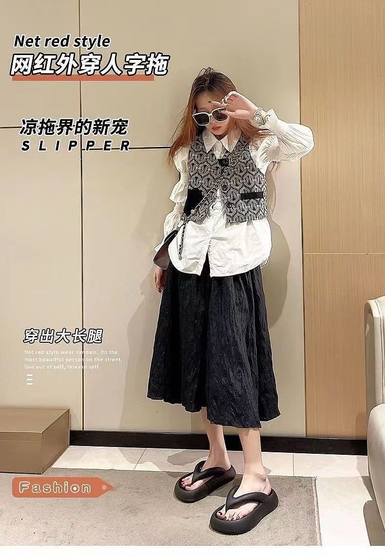 Женские летние пляжные тапочки оптом