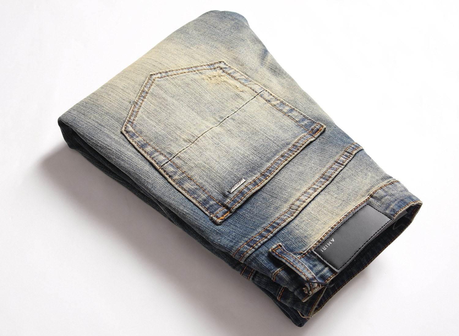 Мужские джинсы с вышивкой и принтом оптом из Китая