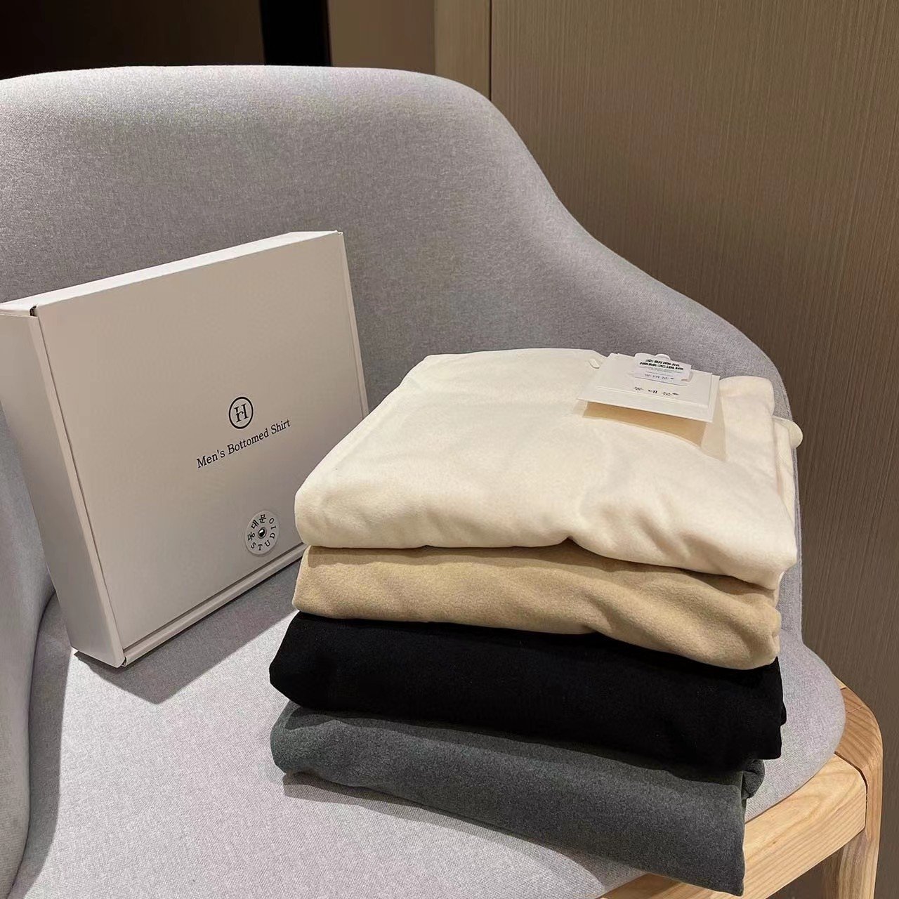 Мужская термобелье 3.0 в стиле ханбок на осень-зиму оптом