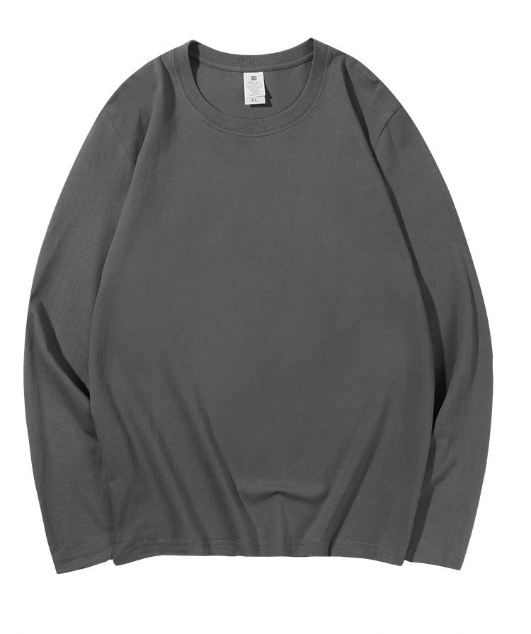 Длинный рукав T-рубашка из чистого хлопка 230 г оптом