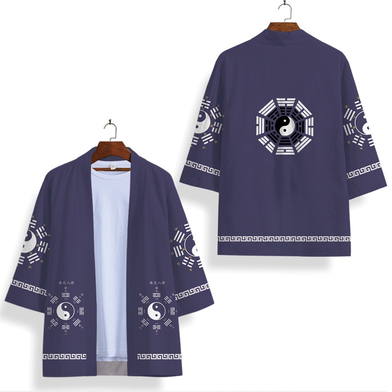 Китайская традиционная одежда с рисунком волны и карпа оптом из Китая