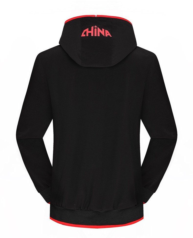 Мужская спортивная куртка с капюшоном оптом из Китая