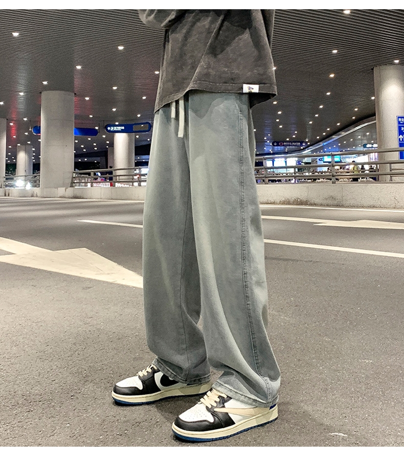 Мужские джинсы 2024 винтажного стиля оптом из Китая