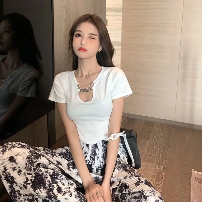 Футболка Черная с острым дизайном оптом