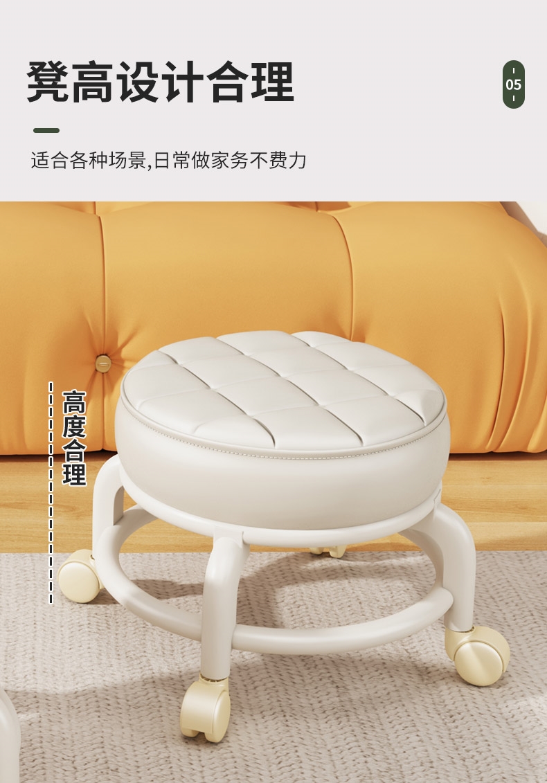 Детский стул с колесиками и подставкой для ног оптом из Китая