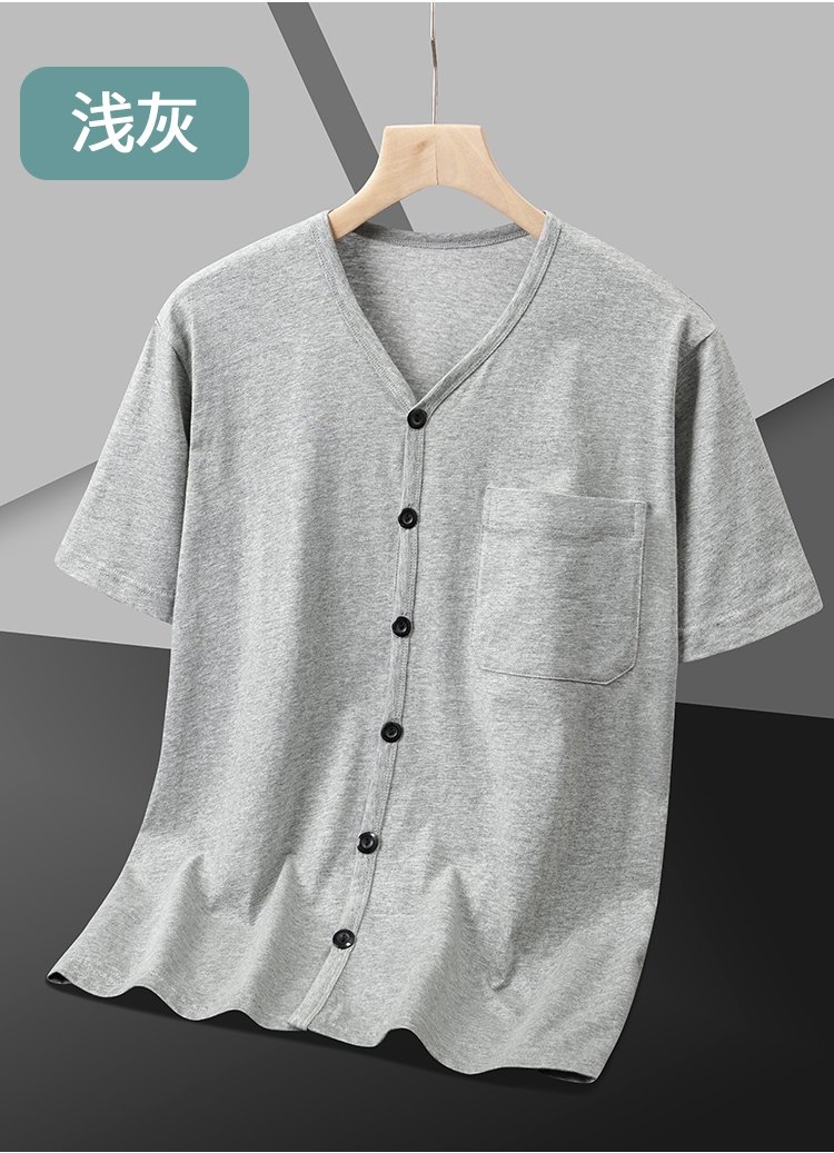 Короткий рукав T-рубашка для мужчин среднего возраста оптом