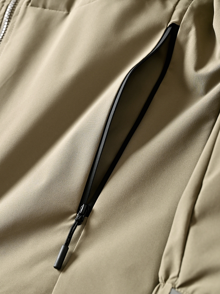 Мужская куртка с капюшоном и ветрозащитой оптом из Китая