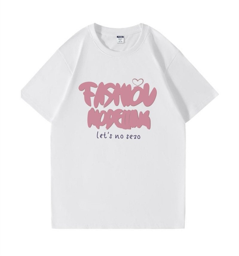 Женская футболка из чистого хлопка оптом