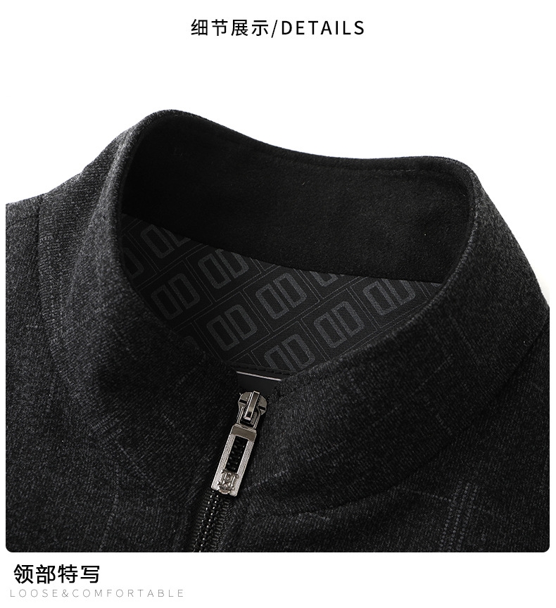 Мужское пальто среднего размера на молнии оптом из Китая