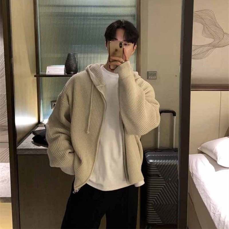 Мужской свитер с капюшоном оптом