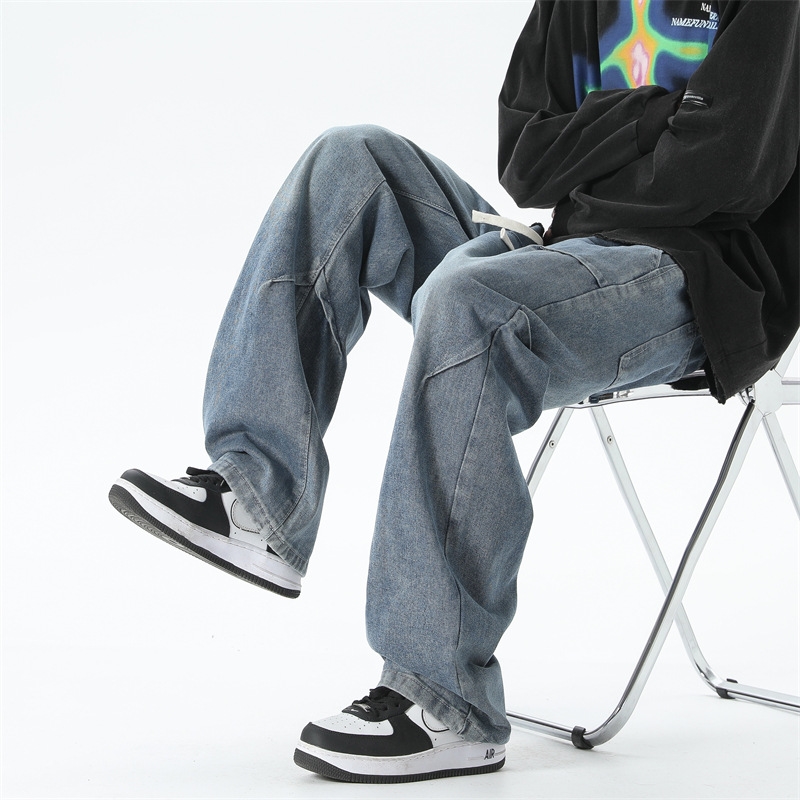 Мужские джинсы cleanfit в стиле ретро оптом из Китая