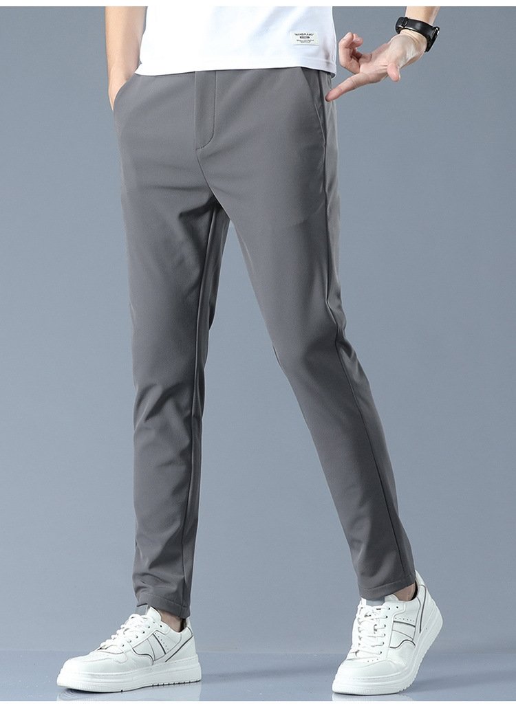 Мужские брюки прямого кроя летние бизнес-костюмы оптом из Китая