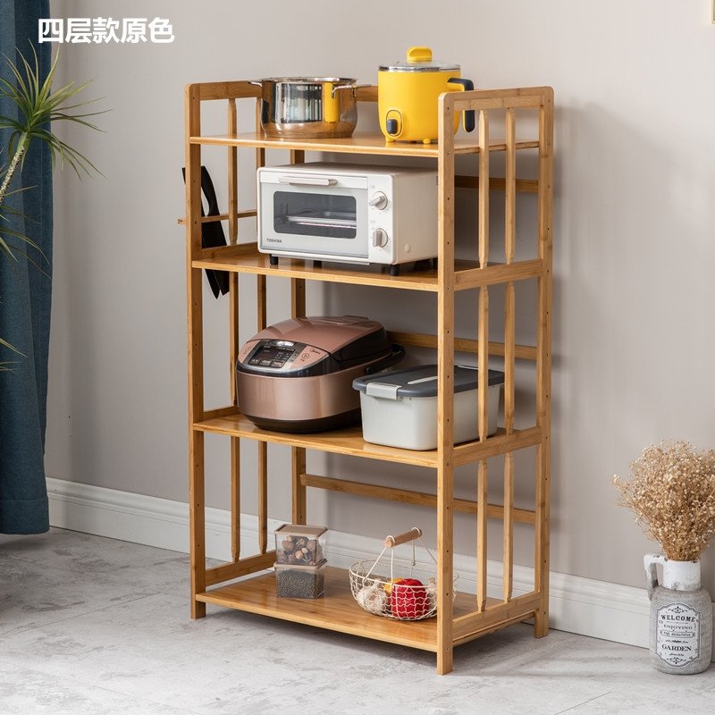 Многоуровневая полка для кухни из бамбука оптом