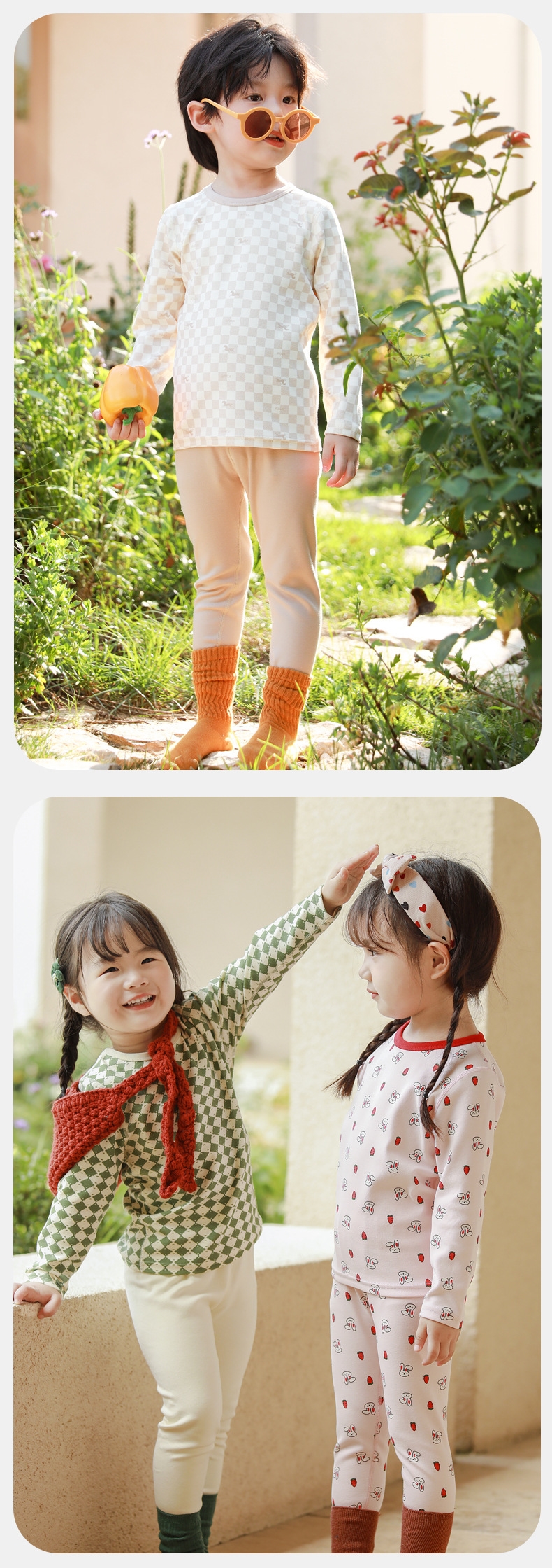 2023 новинка детский комплект термобелья для мальчиков и девочек оптом из Китая