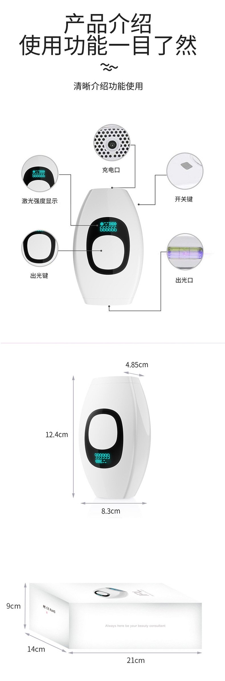 IPL лазерный депилятор для мужчин и женщин оптом из Китая