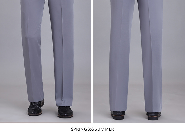 Летние мужские брюки из шелкового сурепа для делового стиля оптом из Китая