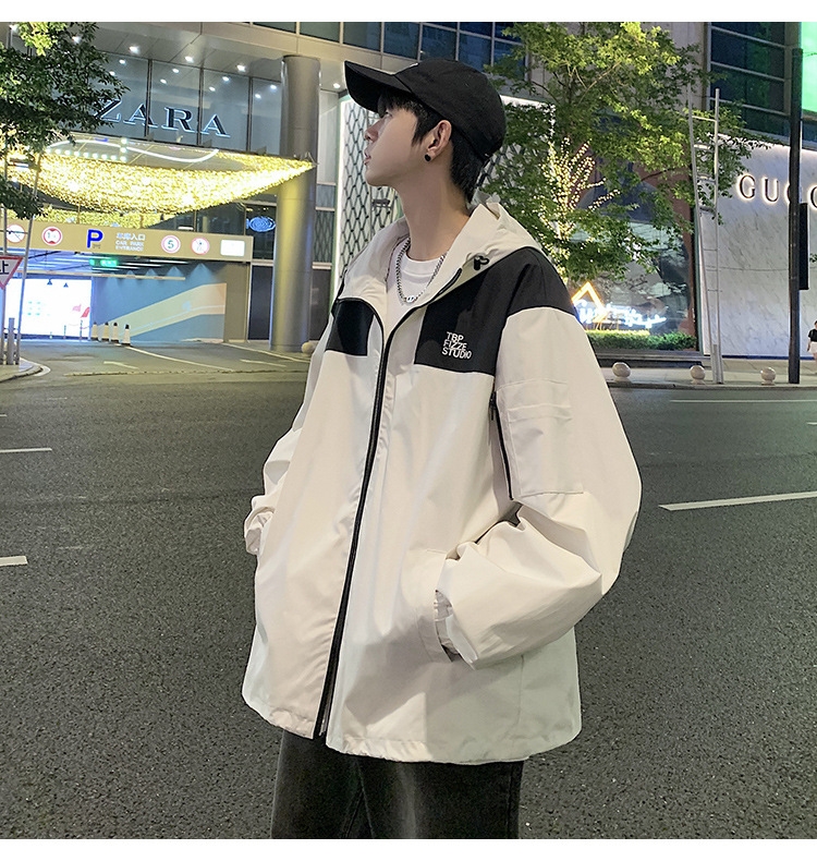 Мужская ветровка весна-осень 2024 оптом из Китая