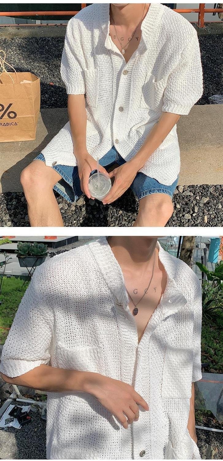 Мужская вязаная кардиган оптом