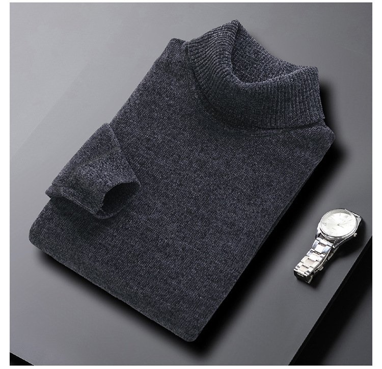 Толстовка с высоким воротником и утеплением для мужчин оптом