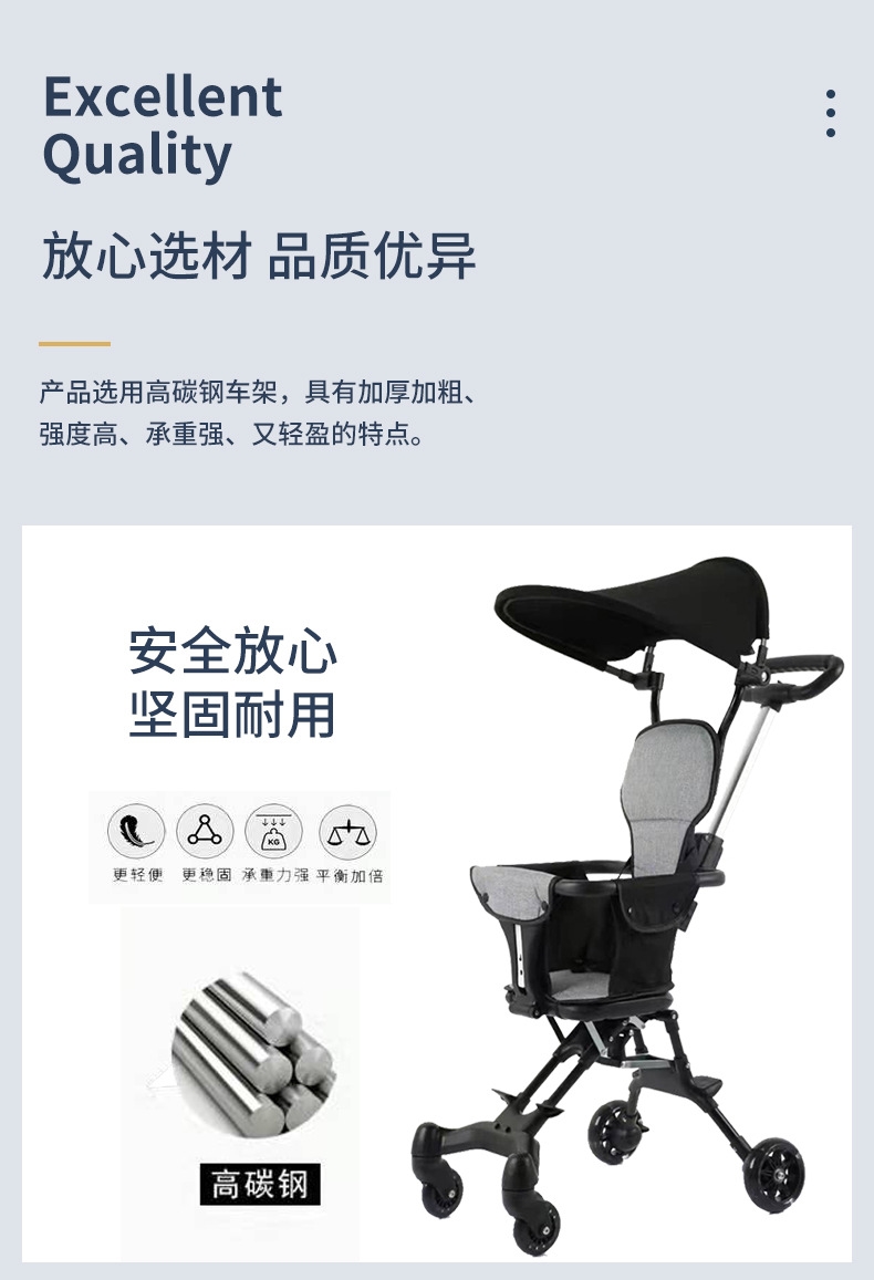 Детская коляска 3-6 лет оптом из Китая