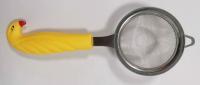 Сито для чая с желтой пластмассовой ручкой MH-XN18 / К144 / B29.5 анонс фото