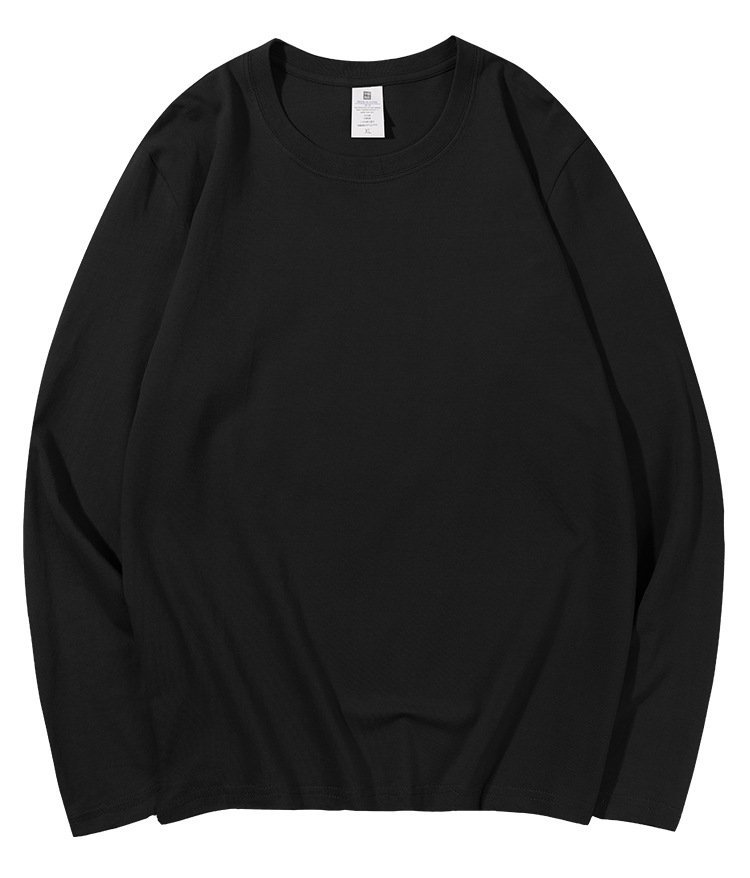 Длинный рукав T-рубашка из чистого хлопка 230 г оптом