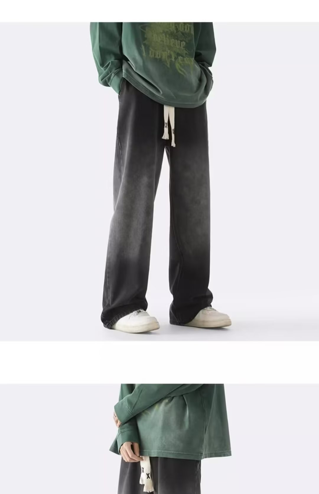 Мужские джинсы весенне-летней коллекции 2023 оптом из Китая