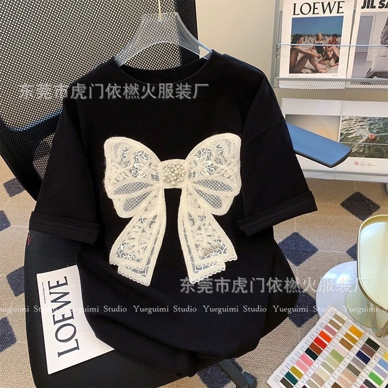 Футболка с коротким рукавом из 100% хлопка 2023 летней коллекции оптом