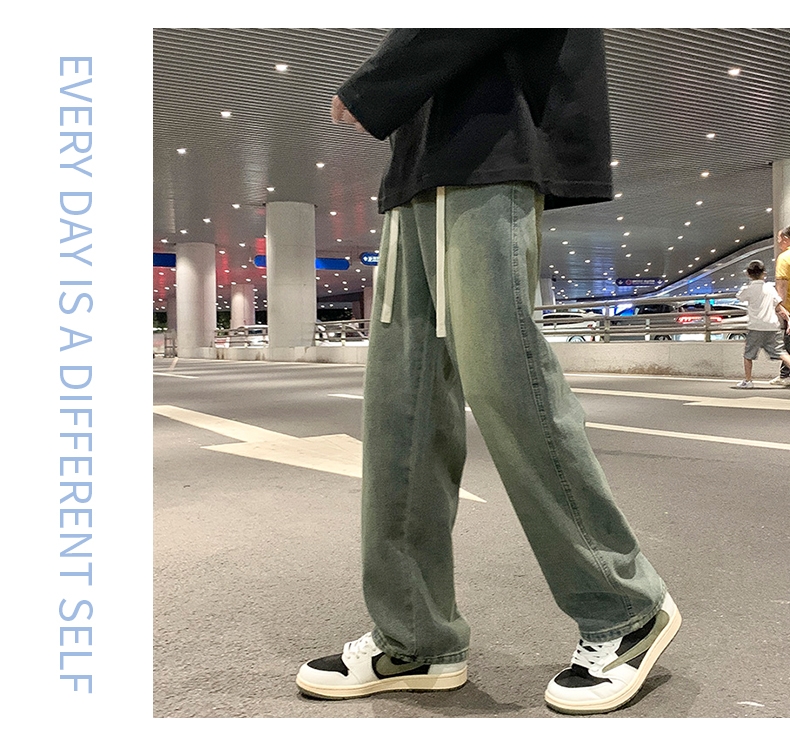 Мужские джинсы 2024 винтажного стиля оптом из Китая