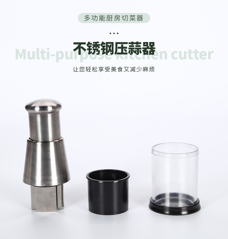 Ручной измельчитель чеснока из нержавеющей стали оптом