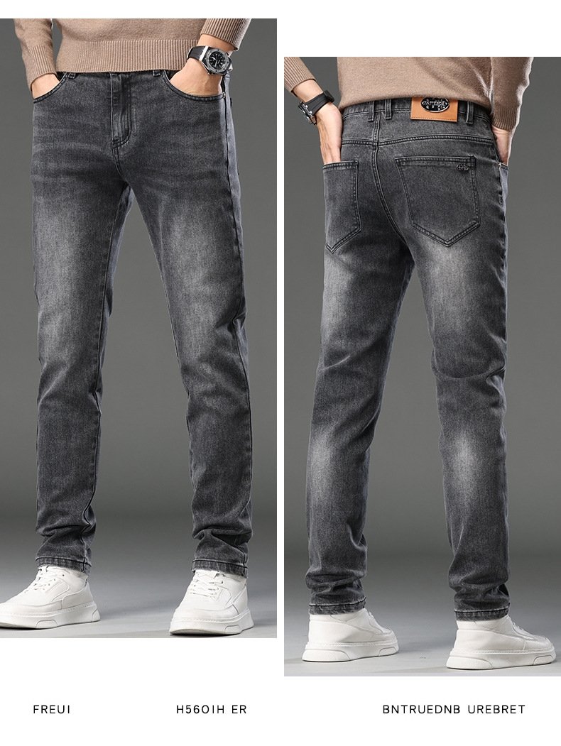 Мужские джинсы весна-осень 2024 оптом из Китая