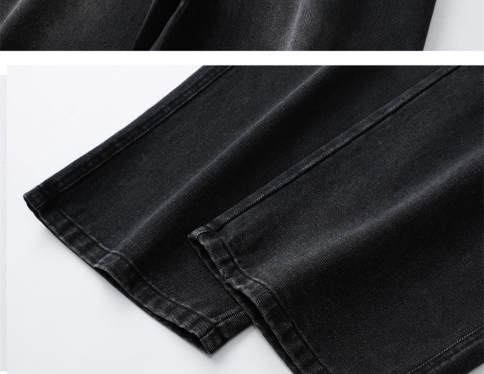 Мужские джинсы черного цвета оптом из Китая