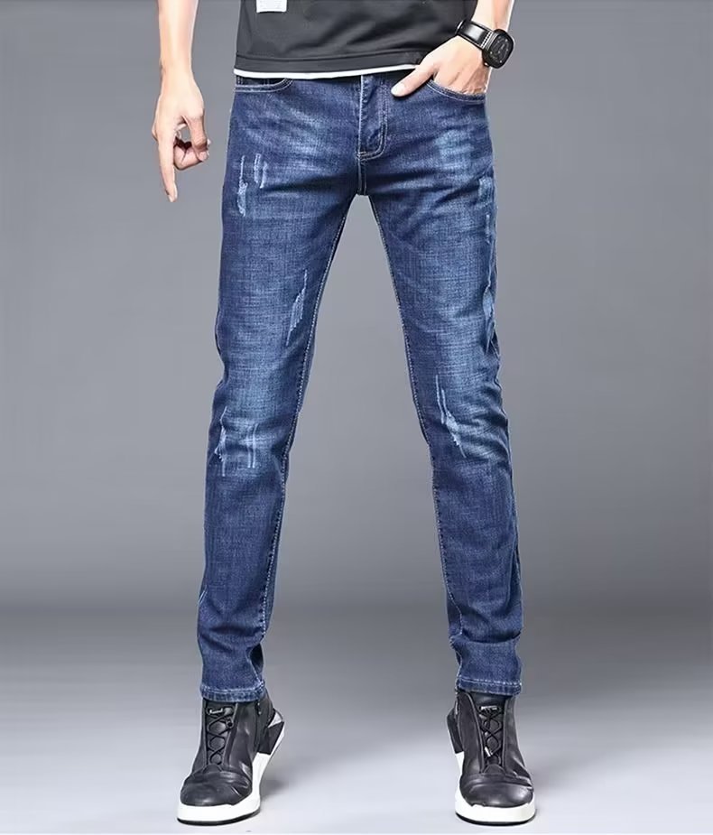 Мужские джинсы в стиле Чунцюань 2023 оптом из Китая