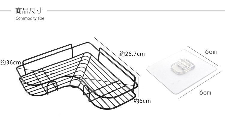 Угловая полка для ванной комнаты и кухни оптом