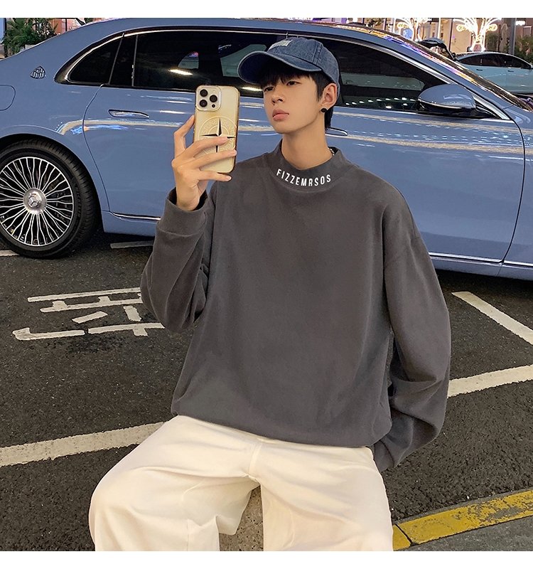 Мужская термобелье с высоким воротником и длинным рукавом оптом