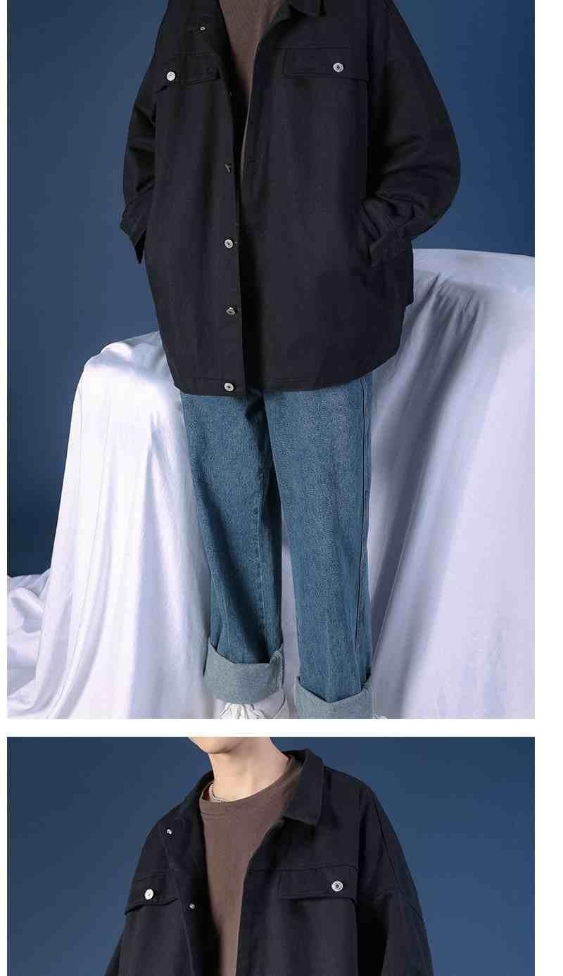 Весенне-осенняя мужская куртка в стиле ретро с крупным рисунком оптом из Китая