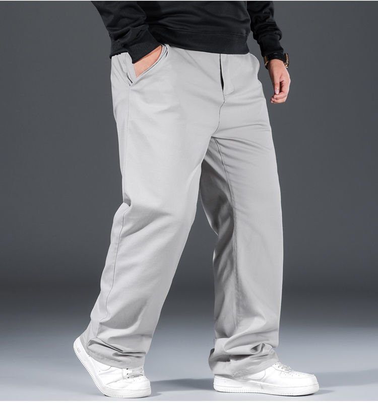Мужские широкие летние брюки больших размеров оптом из Китая