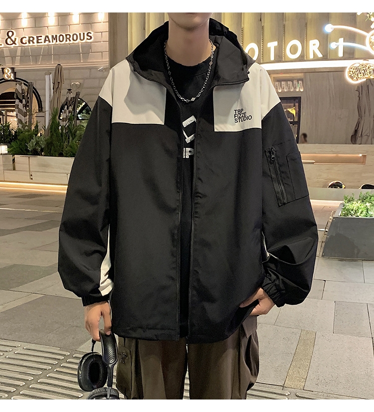 Мужская ветровка весна-осень 2024 оптом из Китая