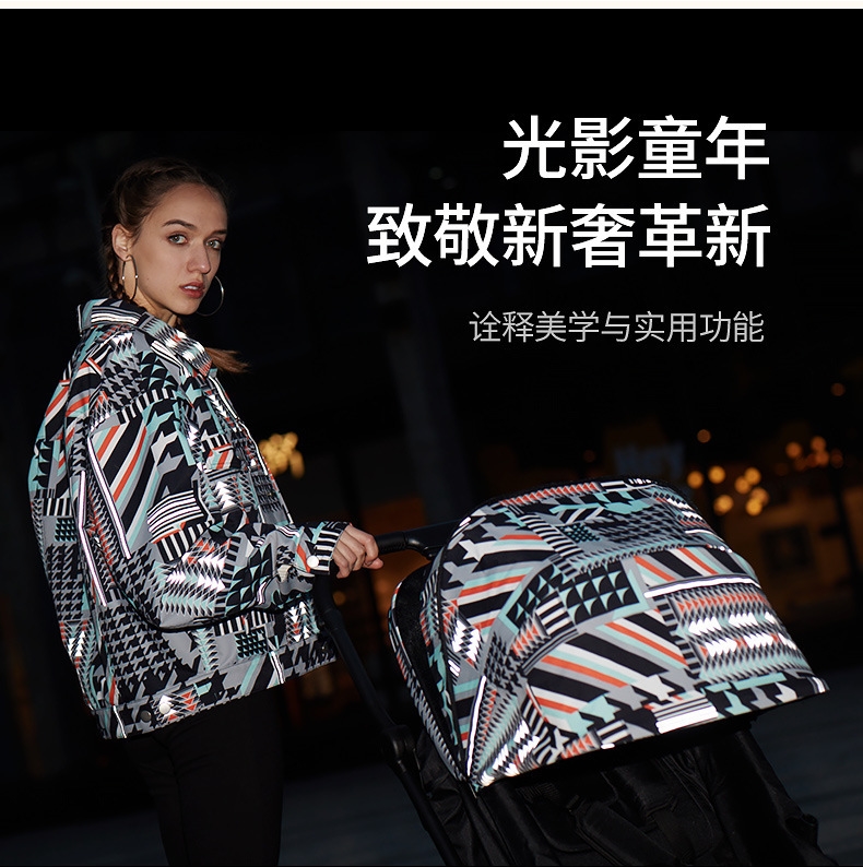HBR虎贝尔M360幻梦星芒旋转婴儿推车轻便双向高景观 оптом из Китая