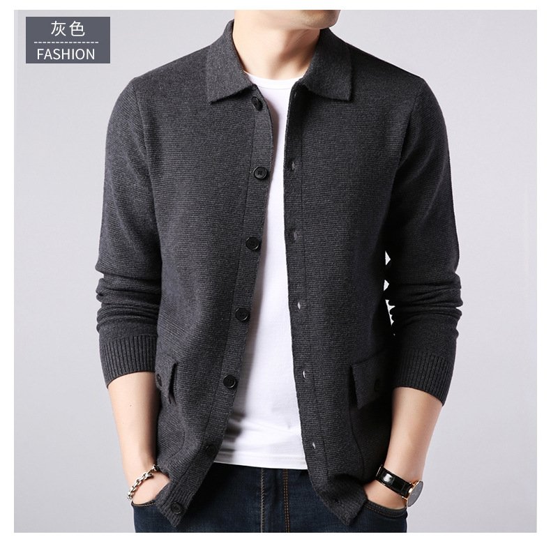 Мужская кардиган зимняя осень оптом