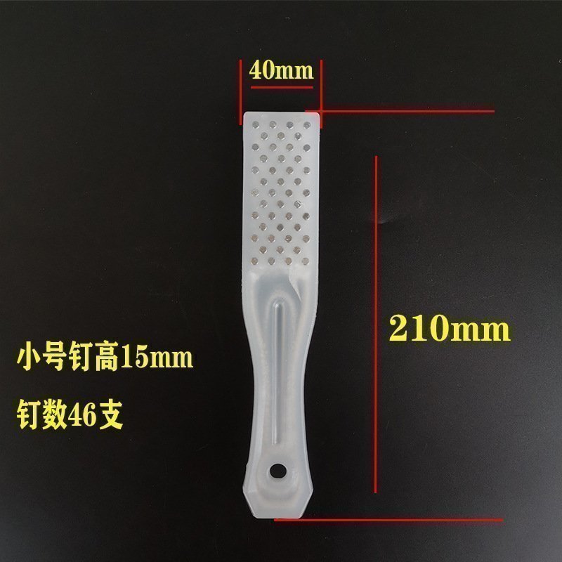 Рыбная чешуя из нержавеющей стали с пластиковой ручкой оптом