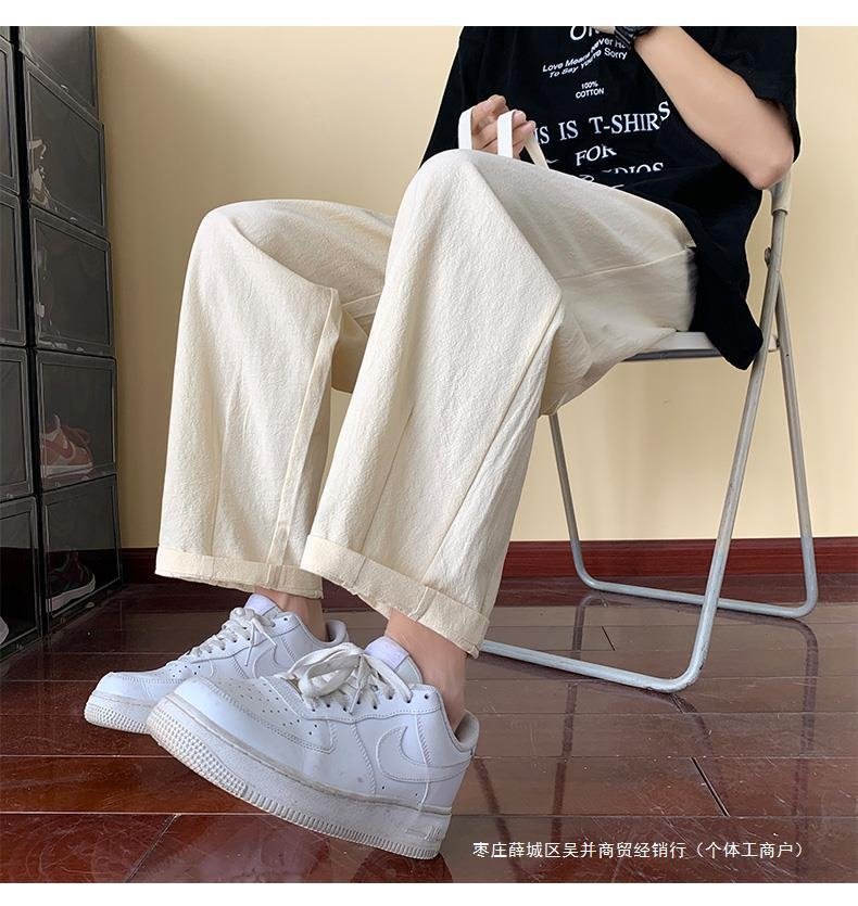 Мужские джинсы 2023 новой моды джинсы в стиле кэжуал с девятью дюймовыми брюками для мужчин оптом из Китая