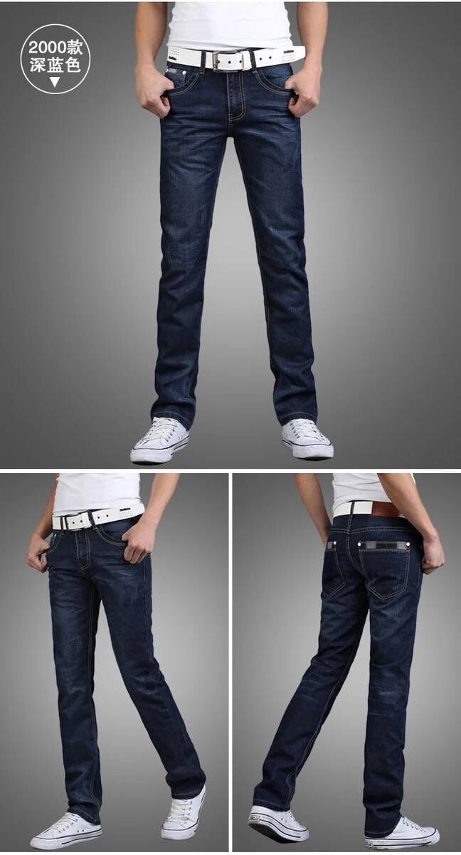 Мужские джинсы в стиле хайповой моды оптом из Китая