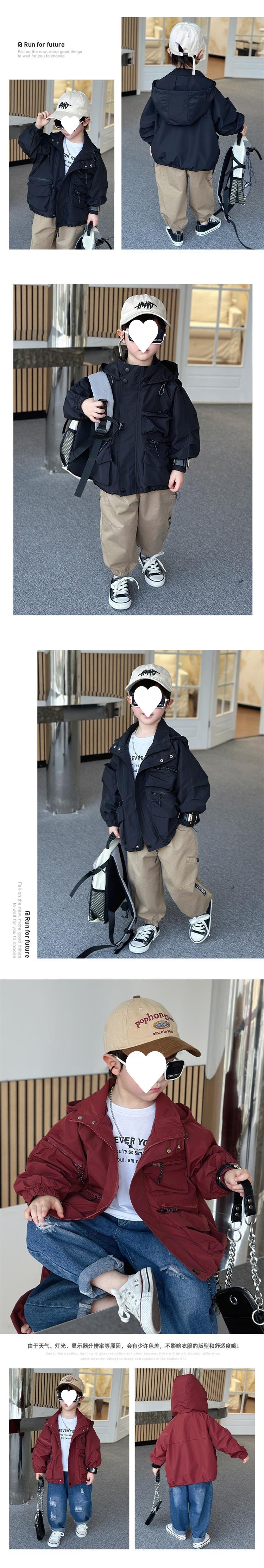 Детский плащ с капюшоном оптом из Китая