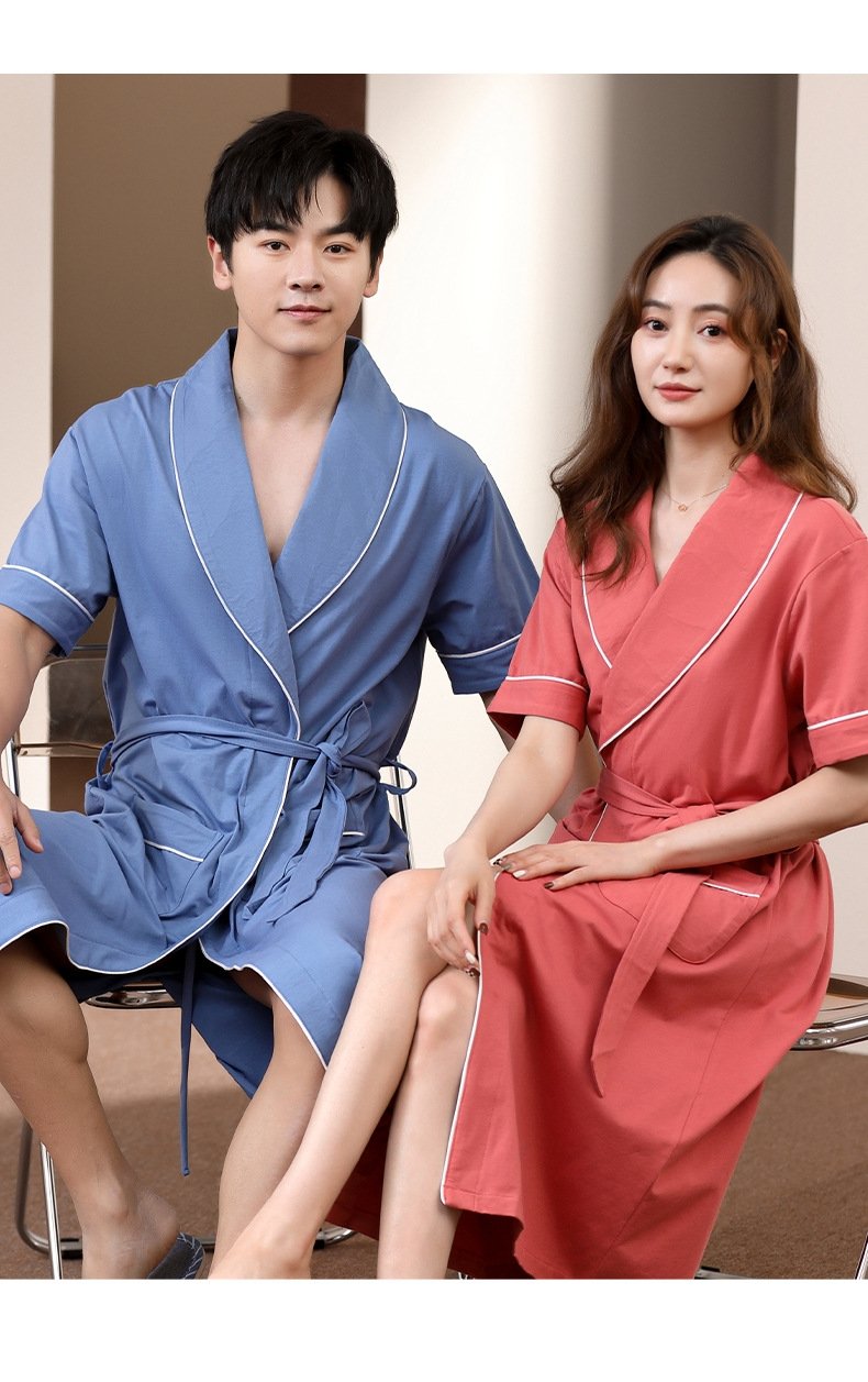 Мужской халат для сна и ванной комнаты из модального хлопка оптом