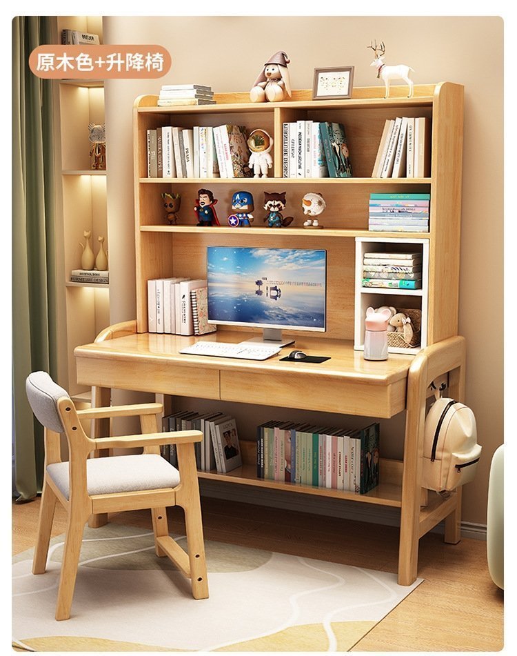 Детский письменный стол из натурального дерева оптом