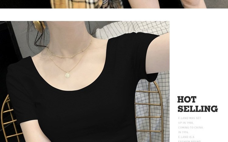 Белая футболка с коротким рукавом оптом из Китая