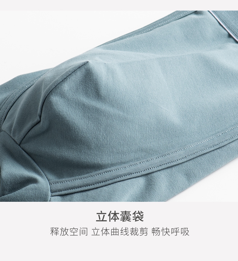 Мужские хлопковые трусы средней посадки оптом из Китая